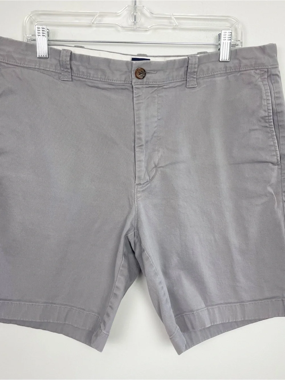 J.Crew 9” Chino Shorts Men’s Size 36 Gray Classic Casual Cotton Shorts